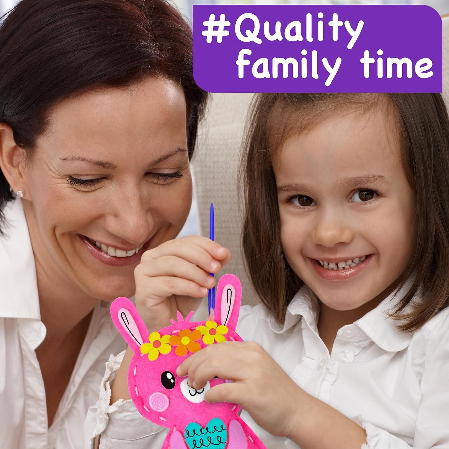 Unicorn & Animal Felt Sewing Kit for Kids: image 7
