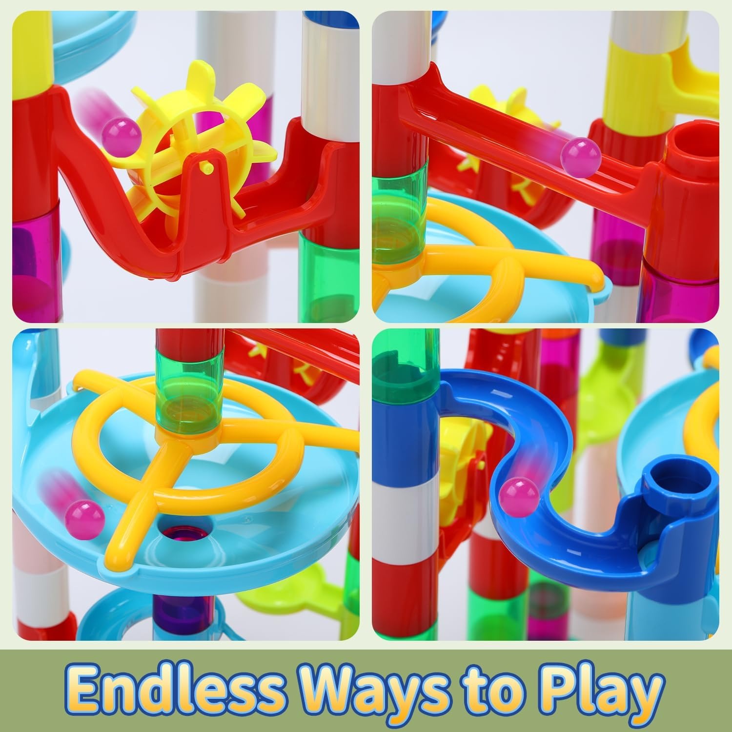 105 Piece Marble Run Kit: image 2