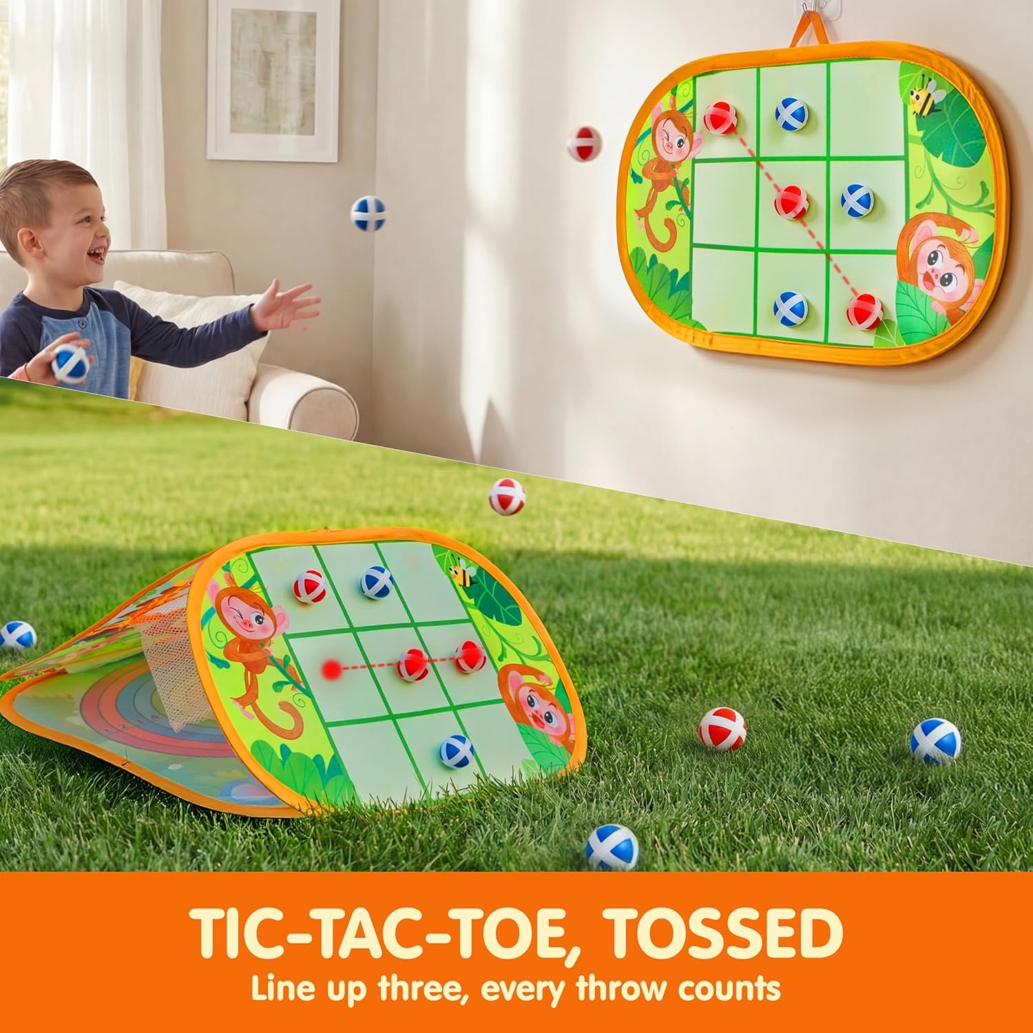 3-in-1 Animal Bean Bag Toss Game: image 4