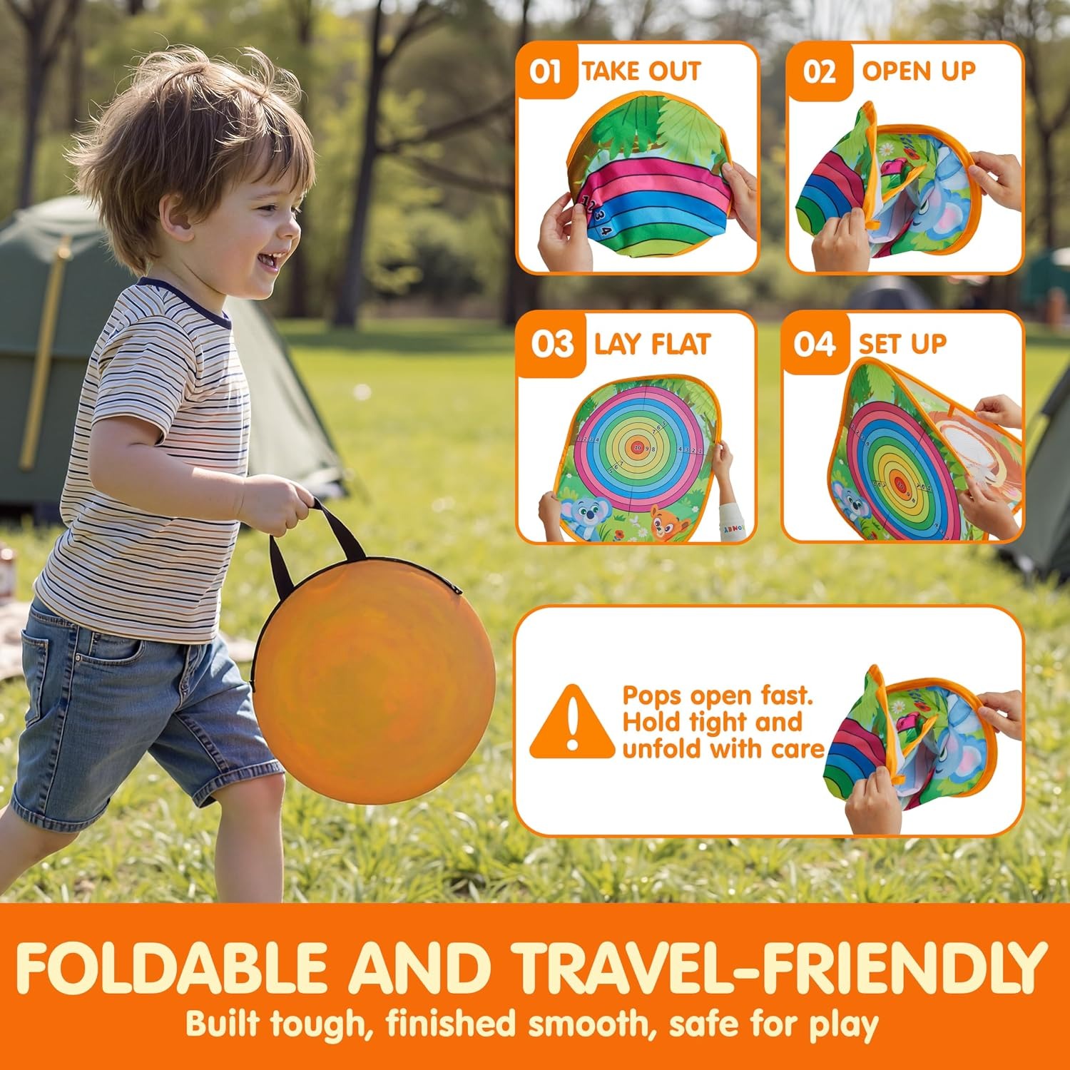 3-in-1 Animal Bean Bag Toss Game: image 7