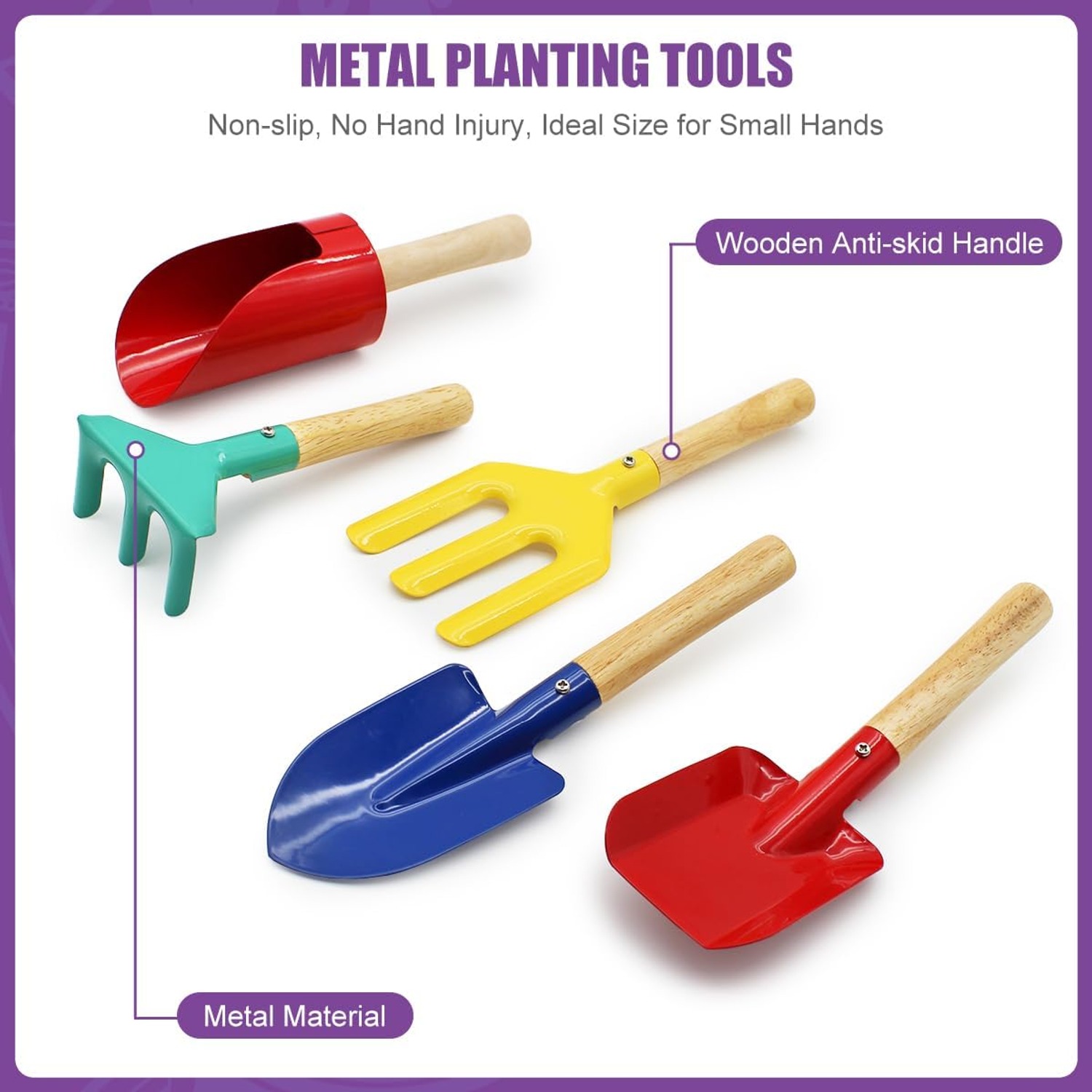 Kids Gardening Set with Wheelbarrow (15 Piece)