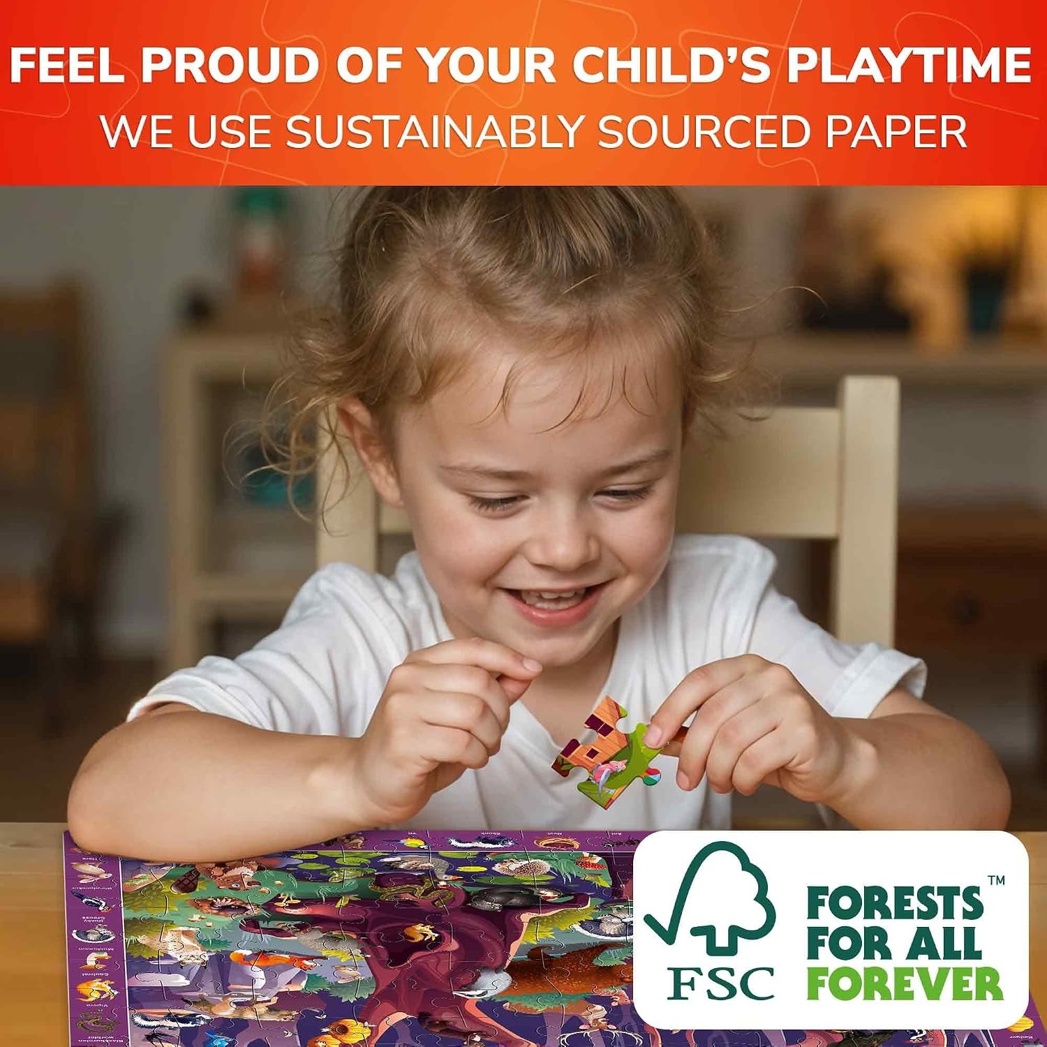 100 Piece Floor Puzzles 3 Pack: image 6