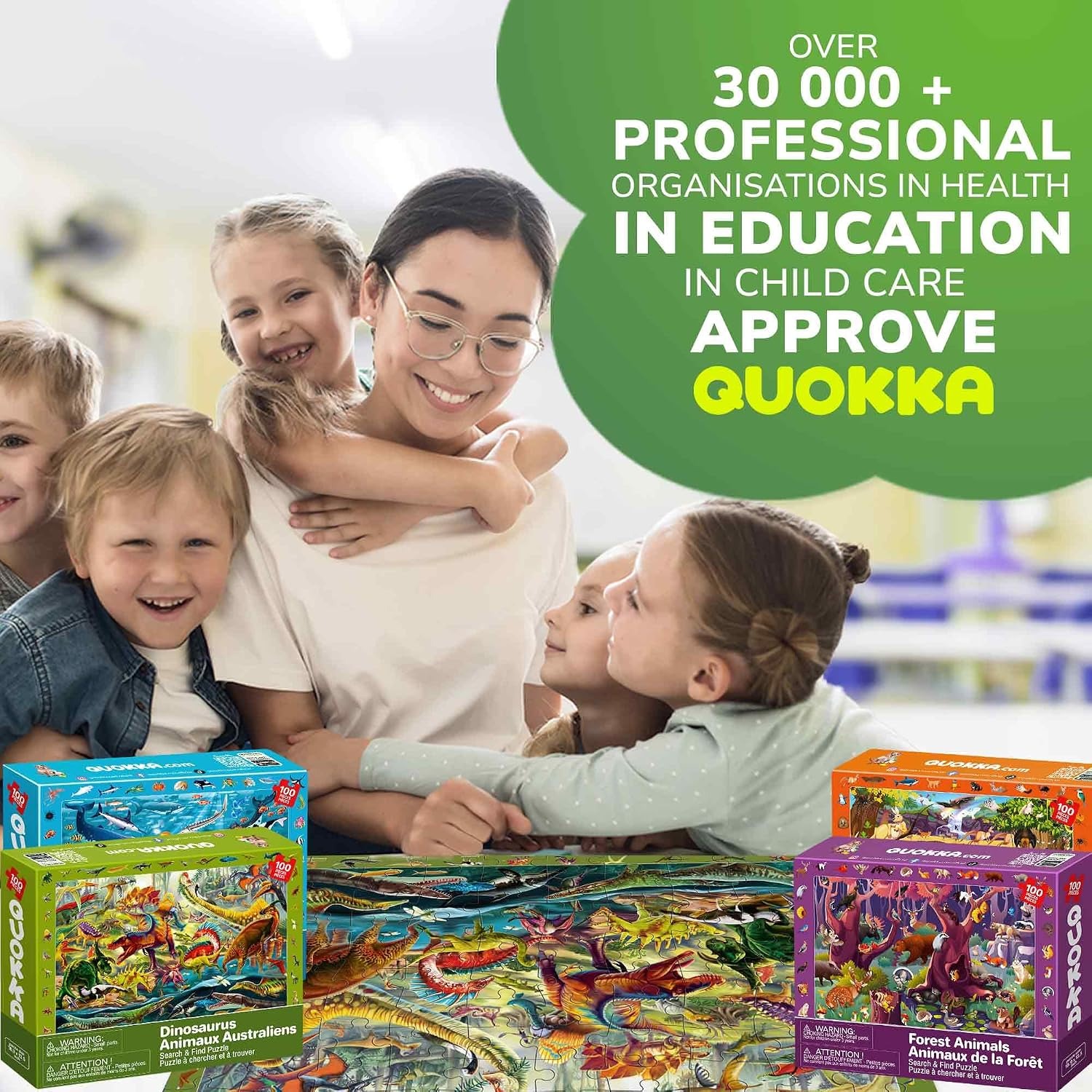 100 Piece Floor Puzzles 3 Pack: image 7