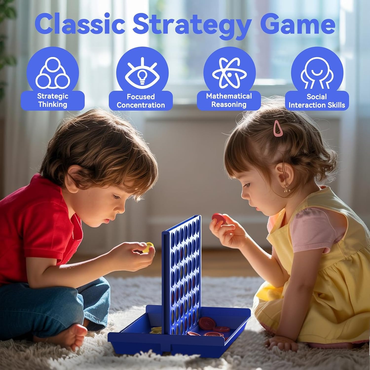 4 in a Row Connect Board Game: image 9