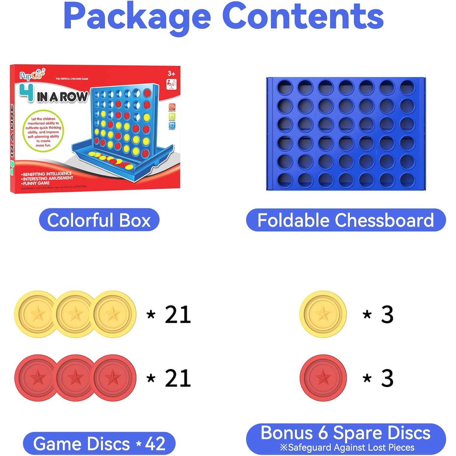 4 in a Row Connect Board Game: image 10