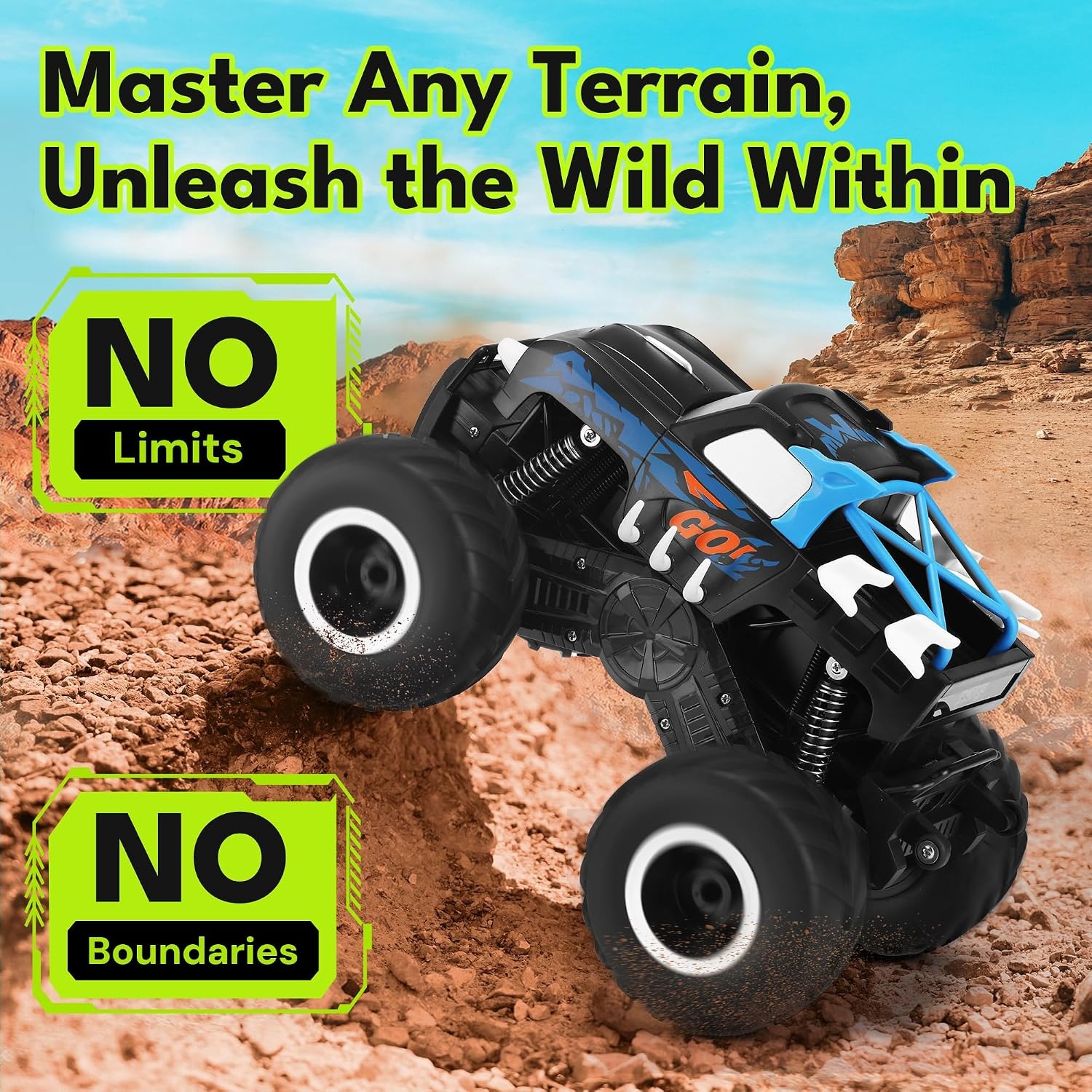 Amphibious RC Truck