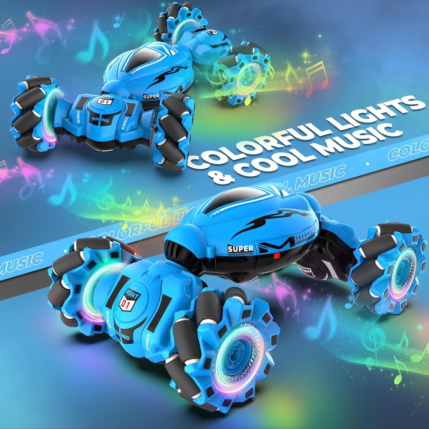 Gesture Control Stunt Car with Sensing Watch and 2.4GHz Remote: image 3