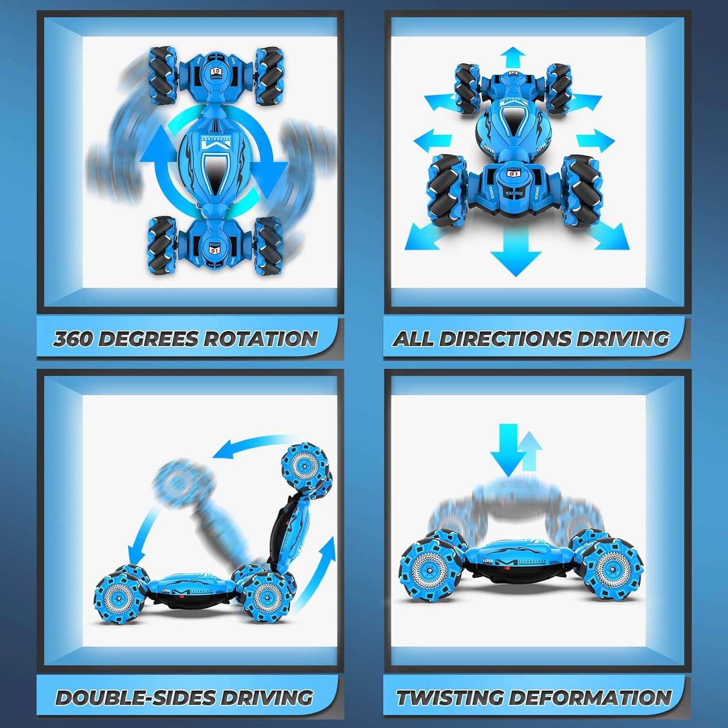 Gesture Control Stunt Car with Sensing Watch and 2.4GHz Remote: image 7