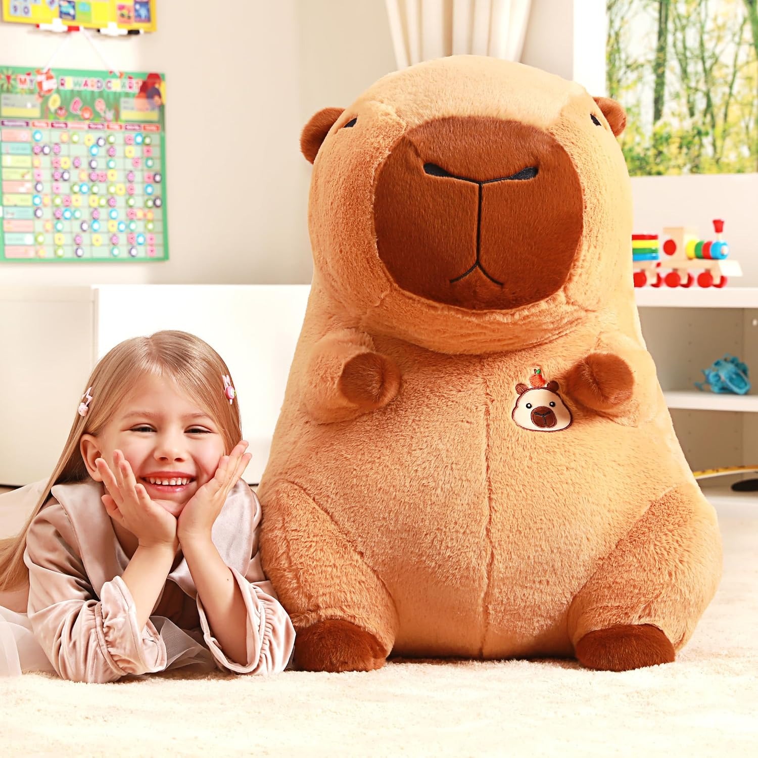 Giant Capybara Plush Toy: image 2