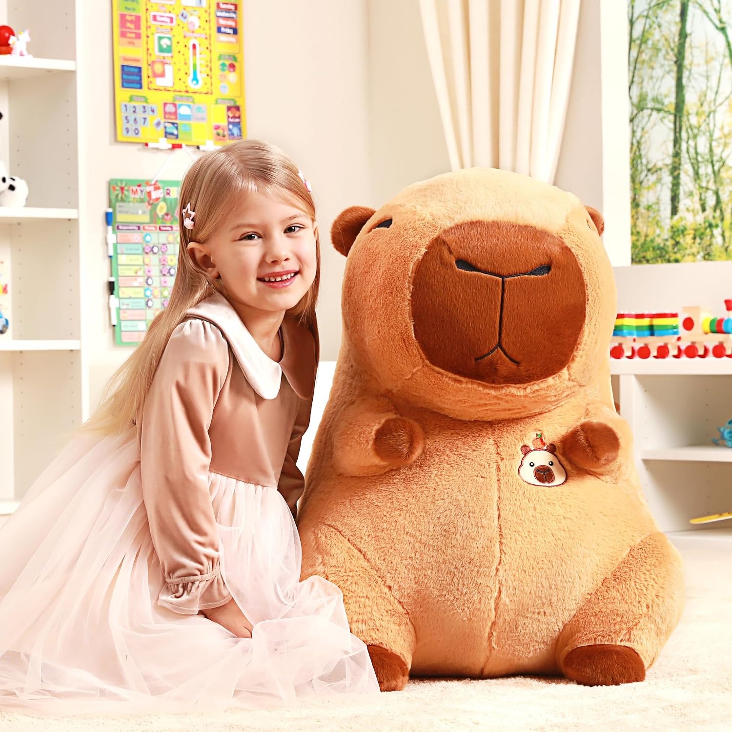 Giant Capybara Plush Toy: image 3