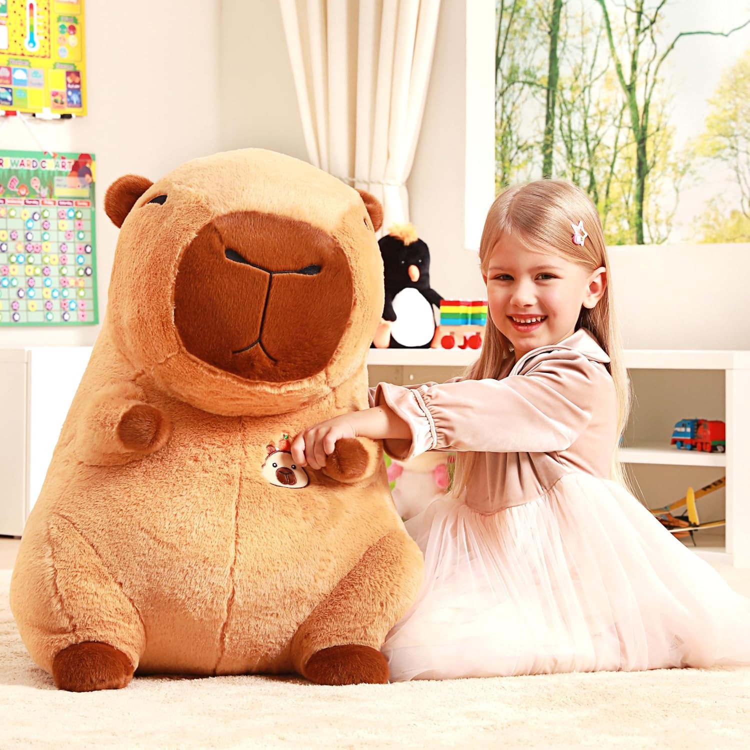 Giant Capybara Plush Toy: image 4