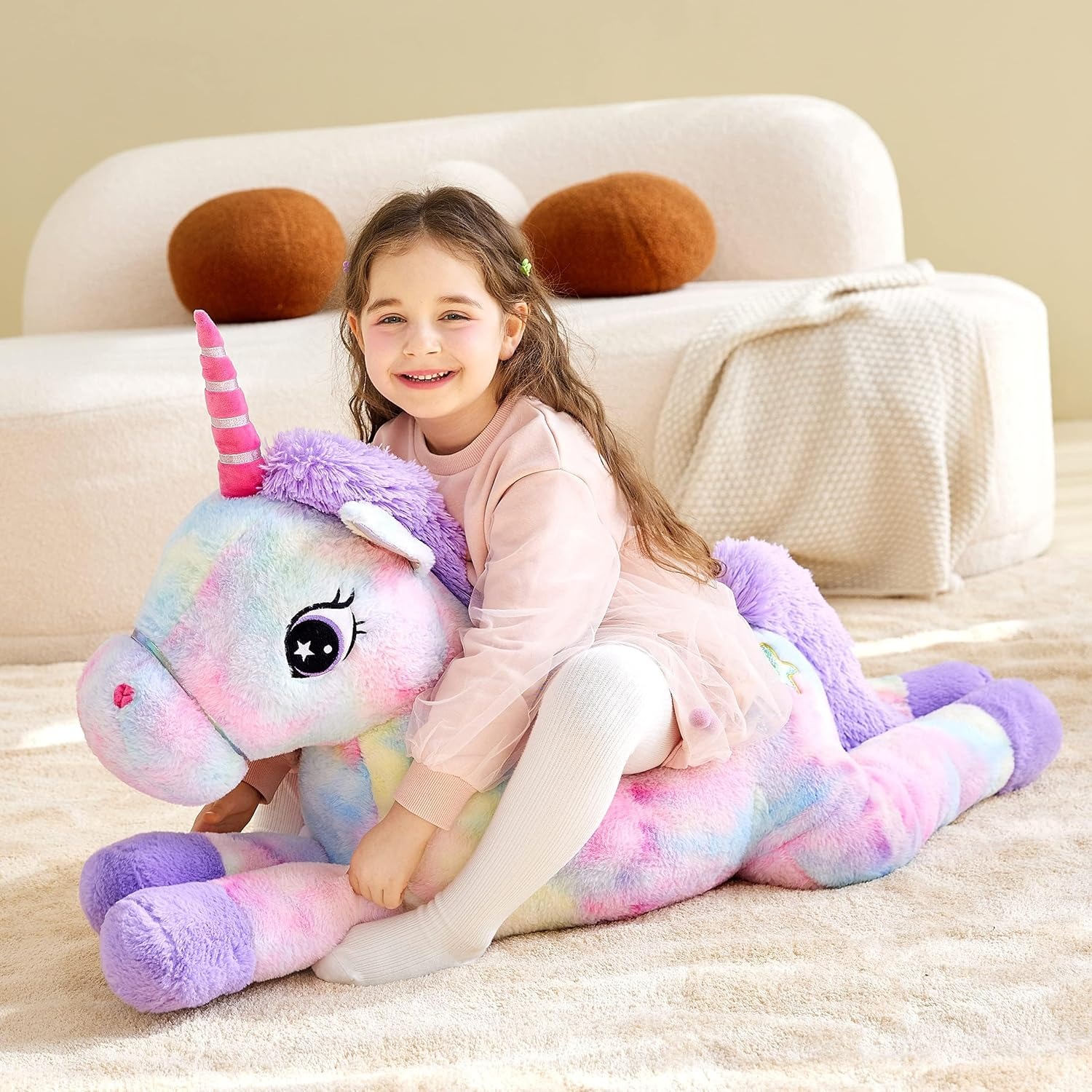 Giant Unicorn Plush Toy 110cm