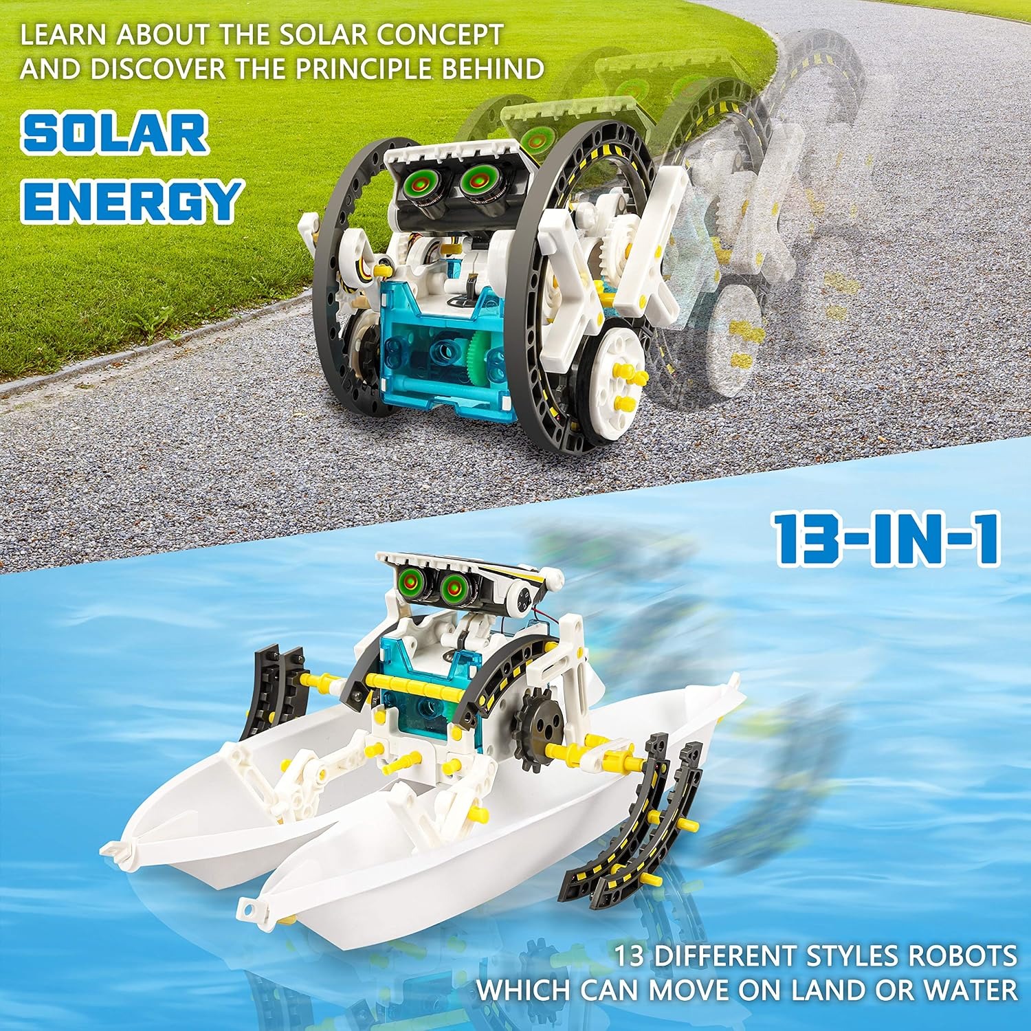 13-in-1 Solar Robot Kit