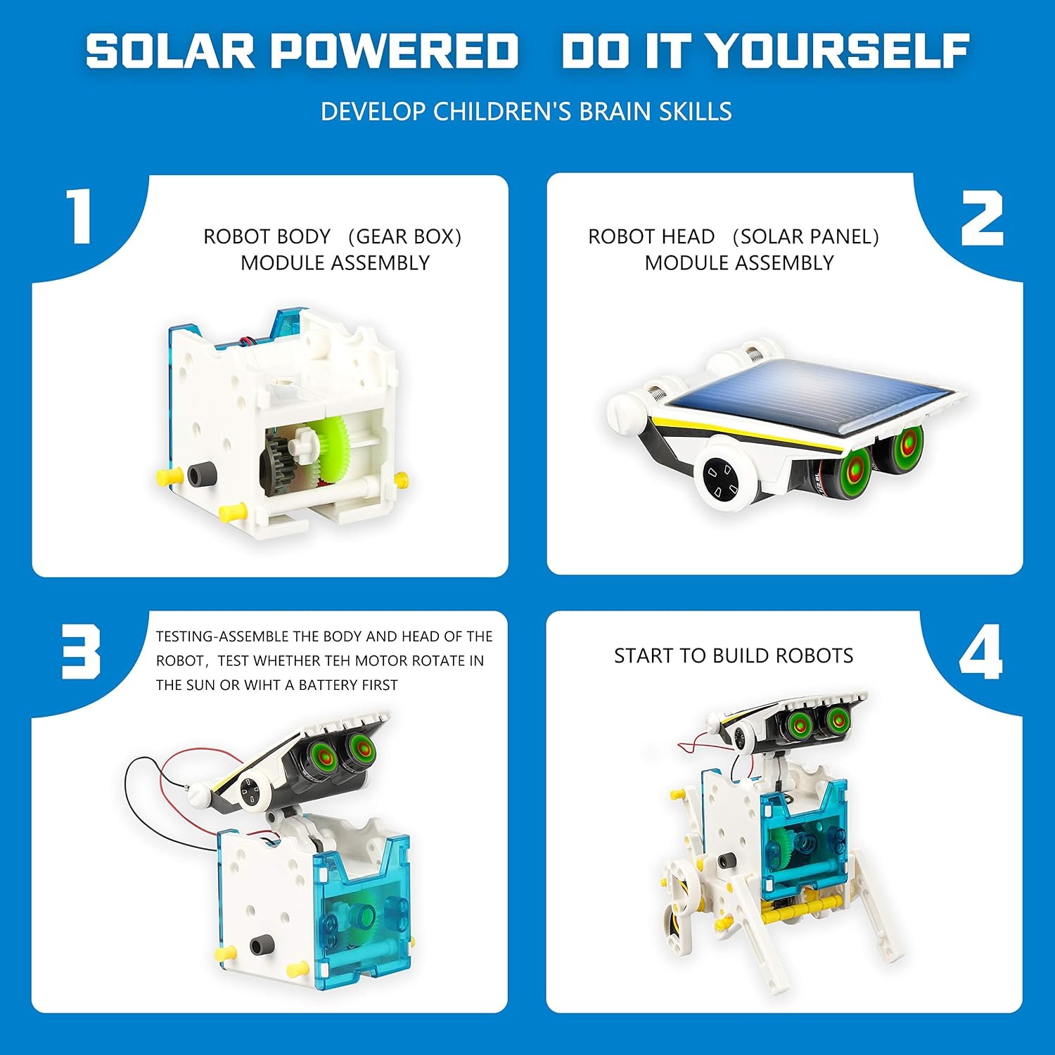 13-in-1 Solar Robot Kit