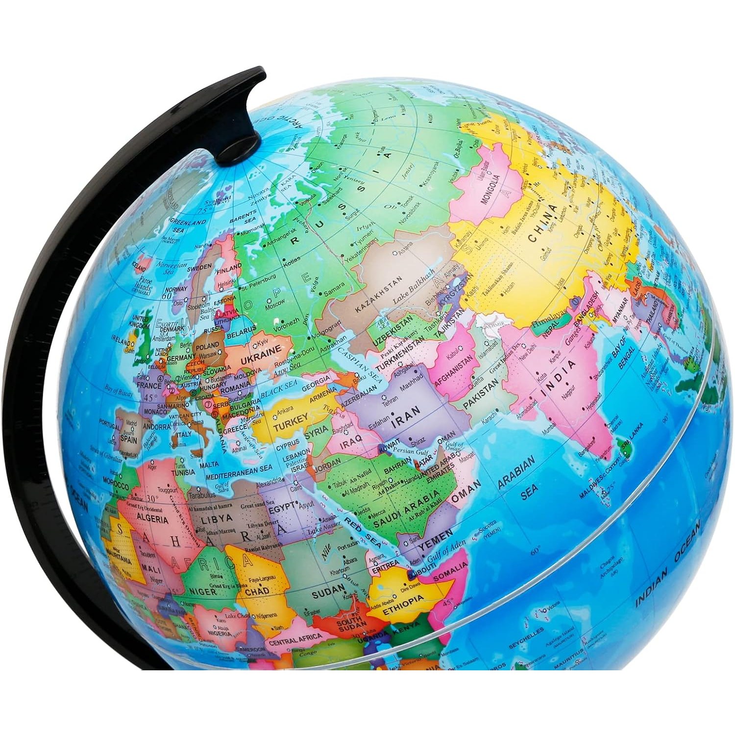 30cm Self-Assembly World Globe: image 8