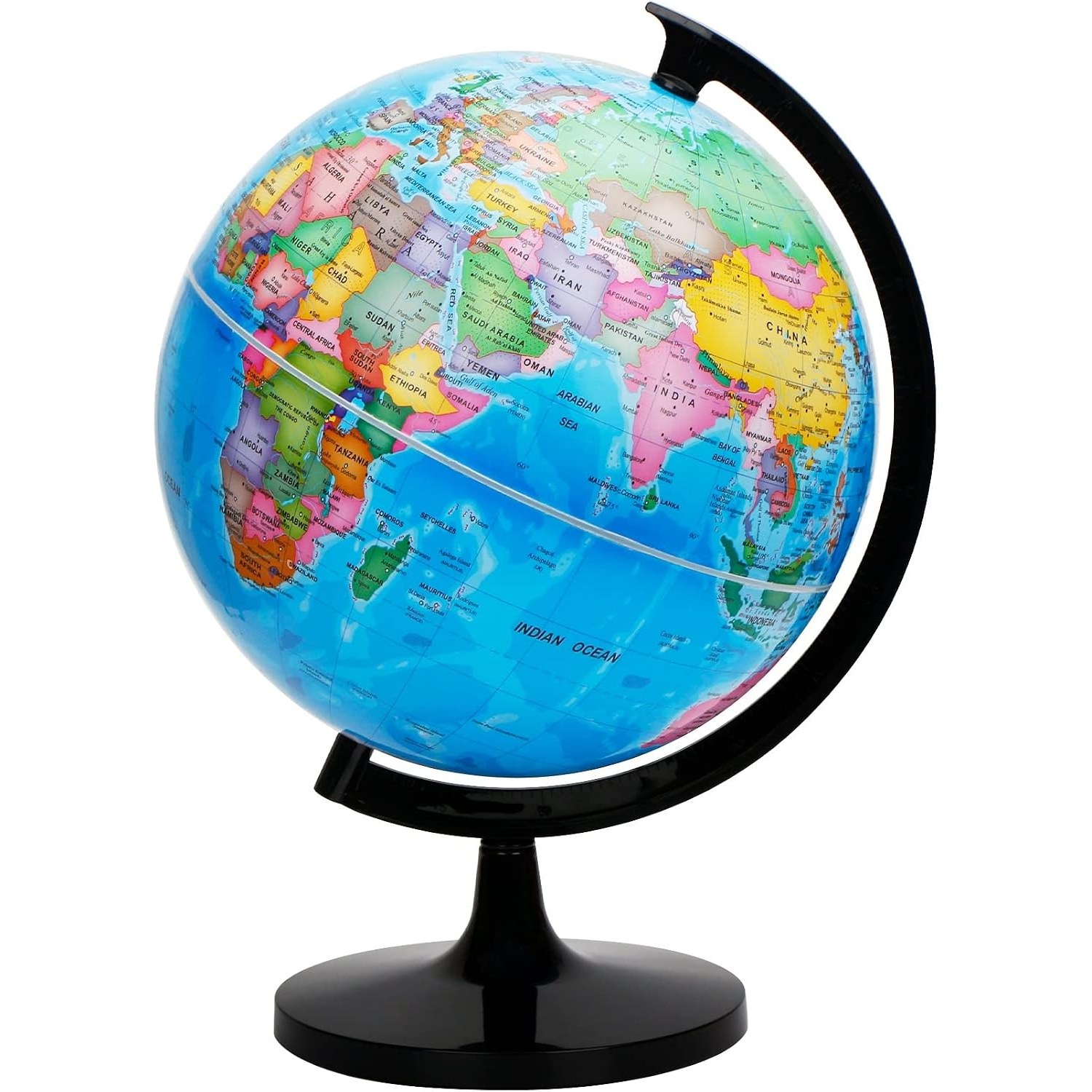 30cm Self-Assembly World Globe: image 1